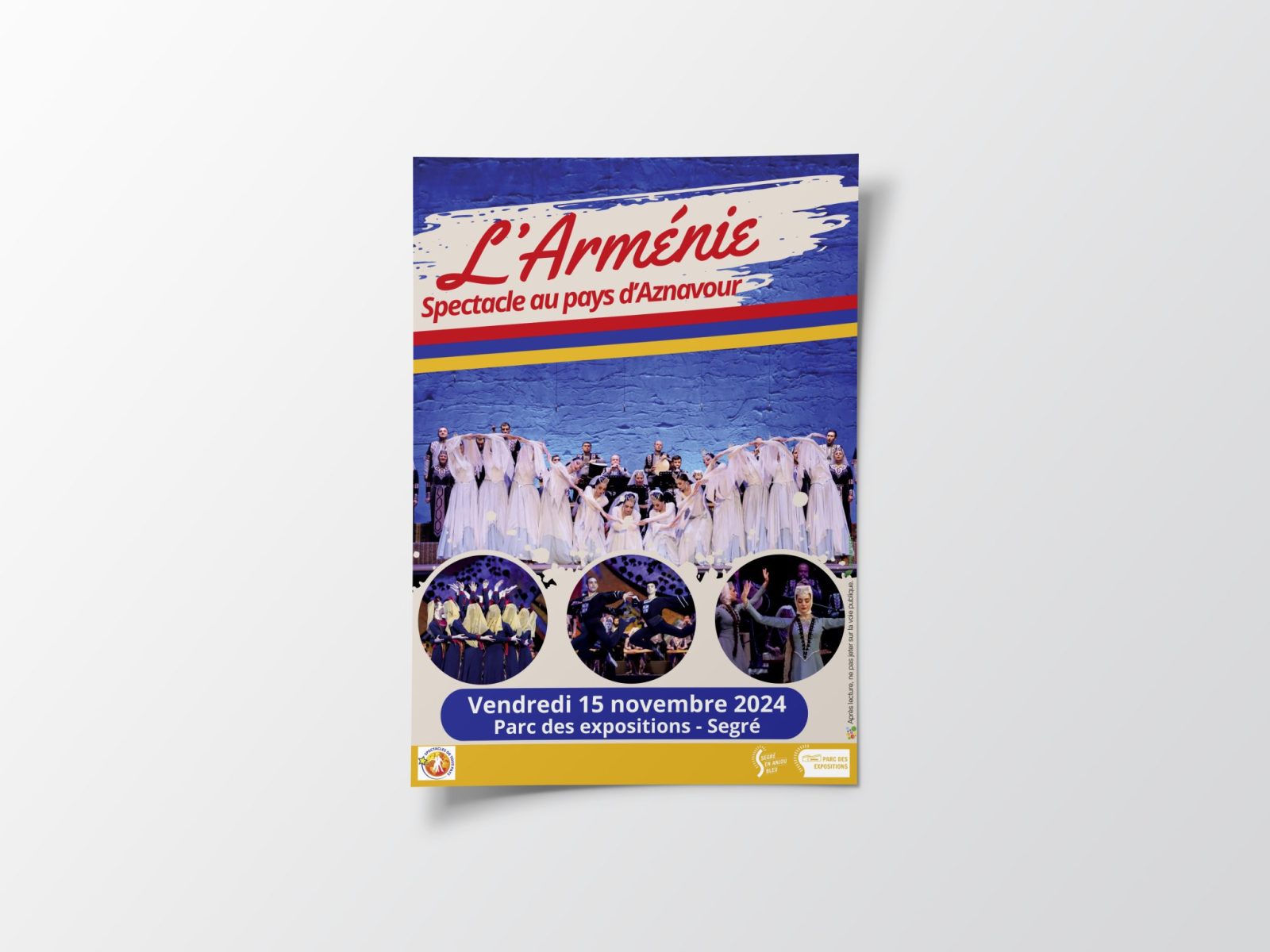 Mockup - Flyer L'Arménie